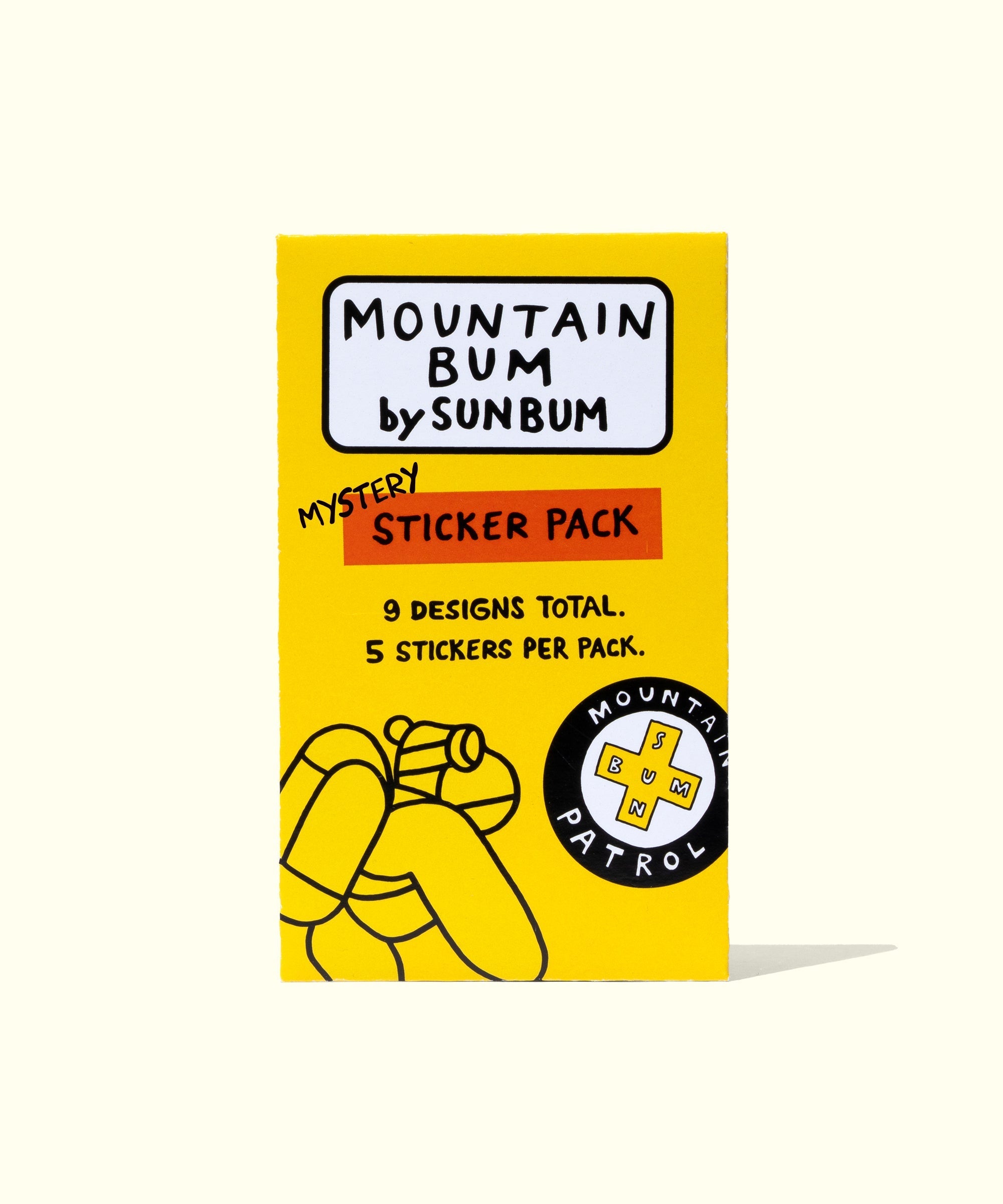 MTN.BUM Mystery Sticker 5 Pack
