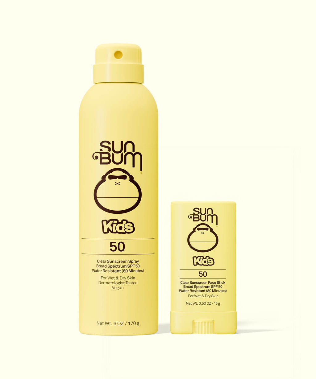 Kids SPF 50 Clear Spray + Stick Bundle