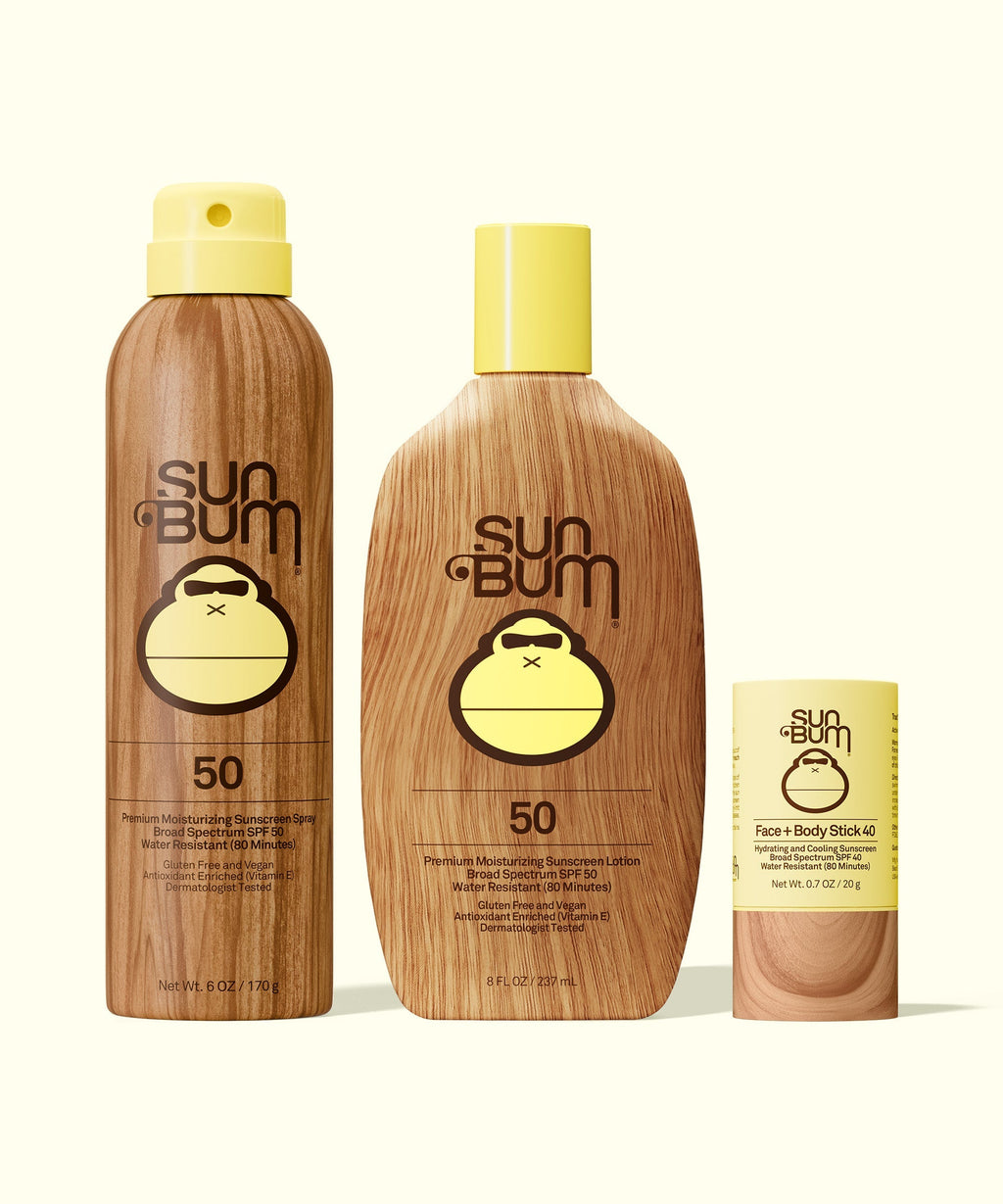 SPF 50 Spray + Lotion + Face and Body Stick 40 Bundle