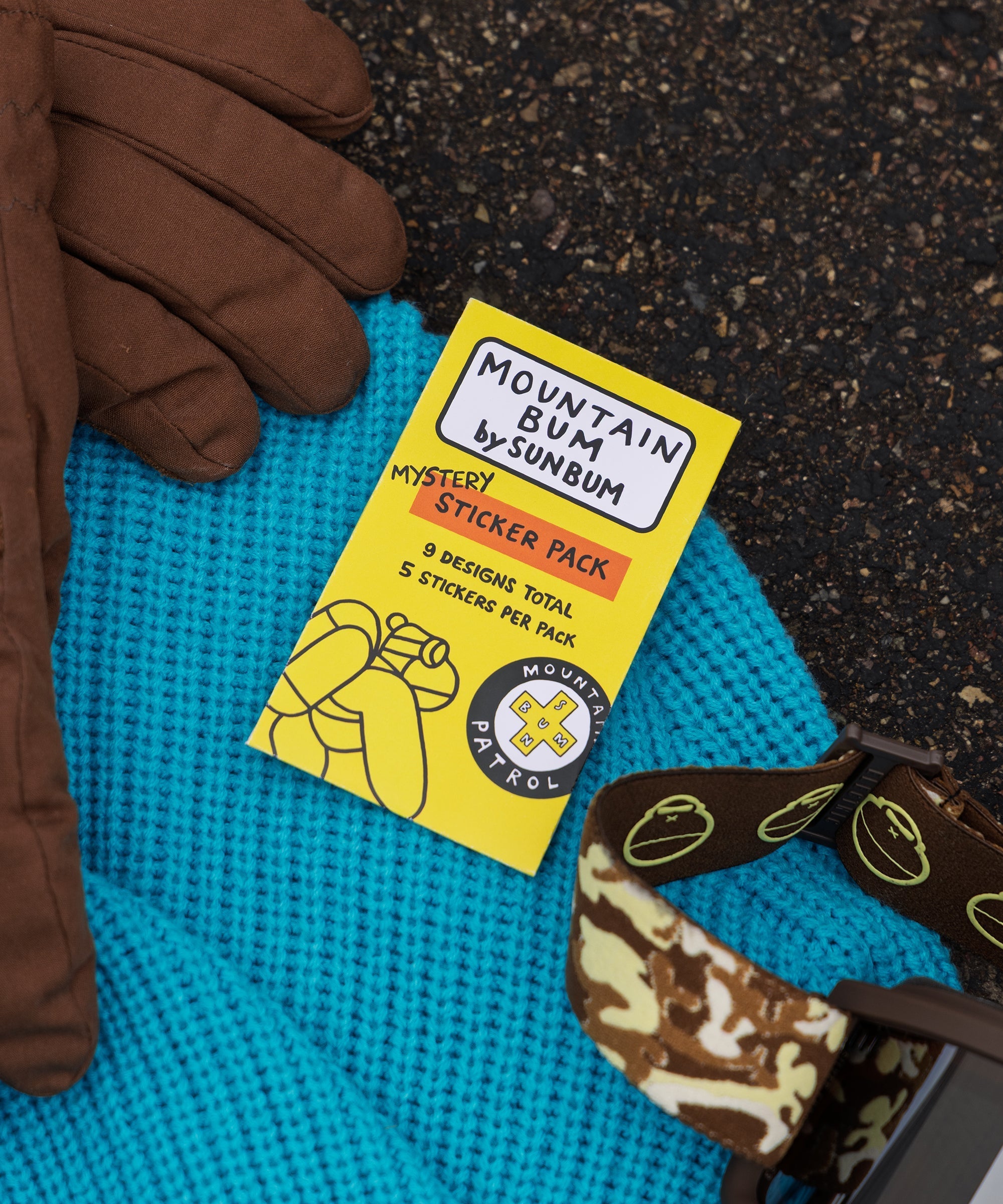 MTN.BUM Mystery Sticker 5 Pack