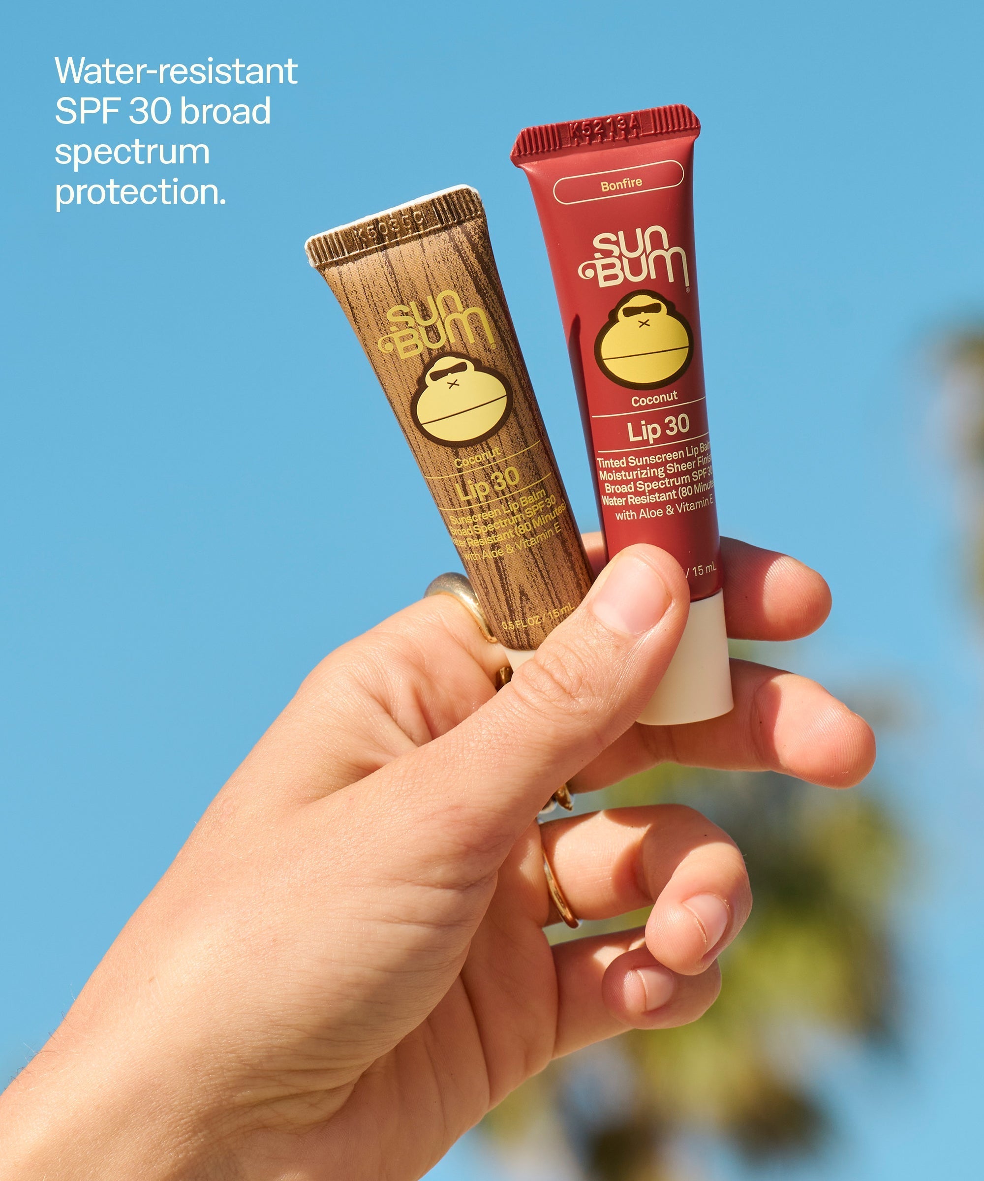 Lip 30 Duo: Clear + Bonfire