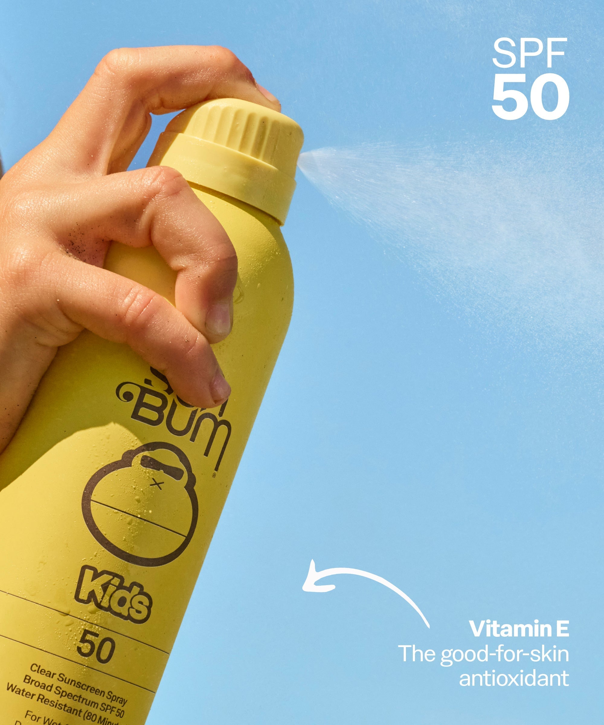 Kids SPF 50 Clear Sunscreen Spray