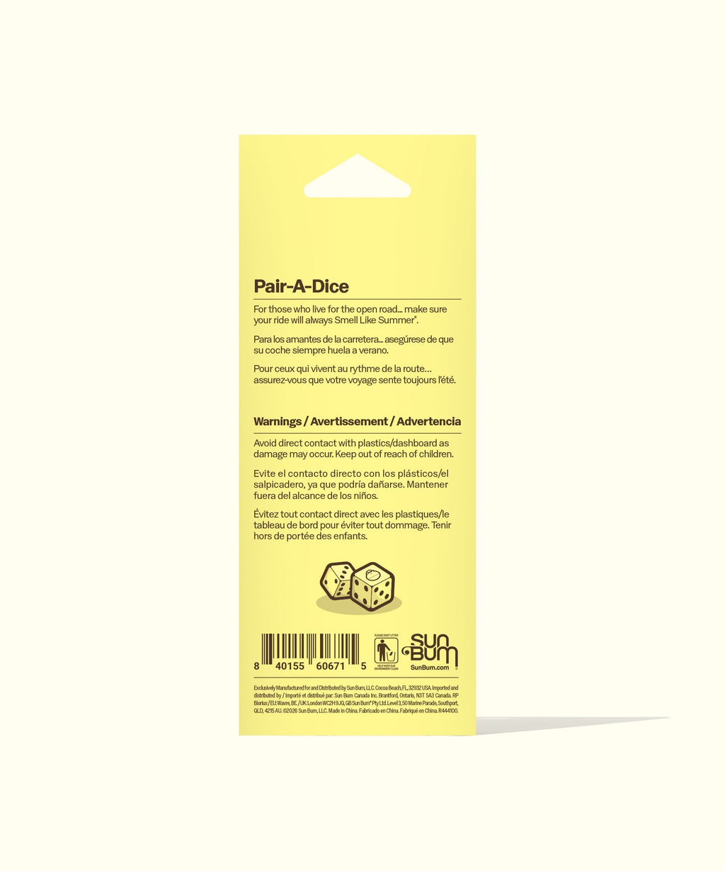Pair-A-Dice Air Freshener