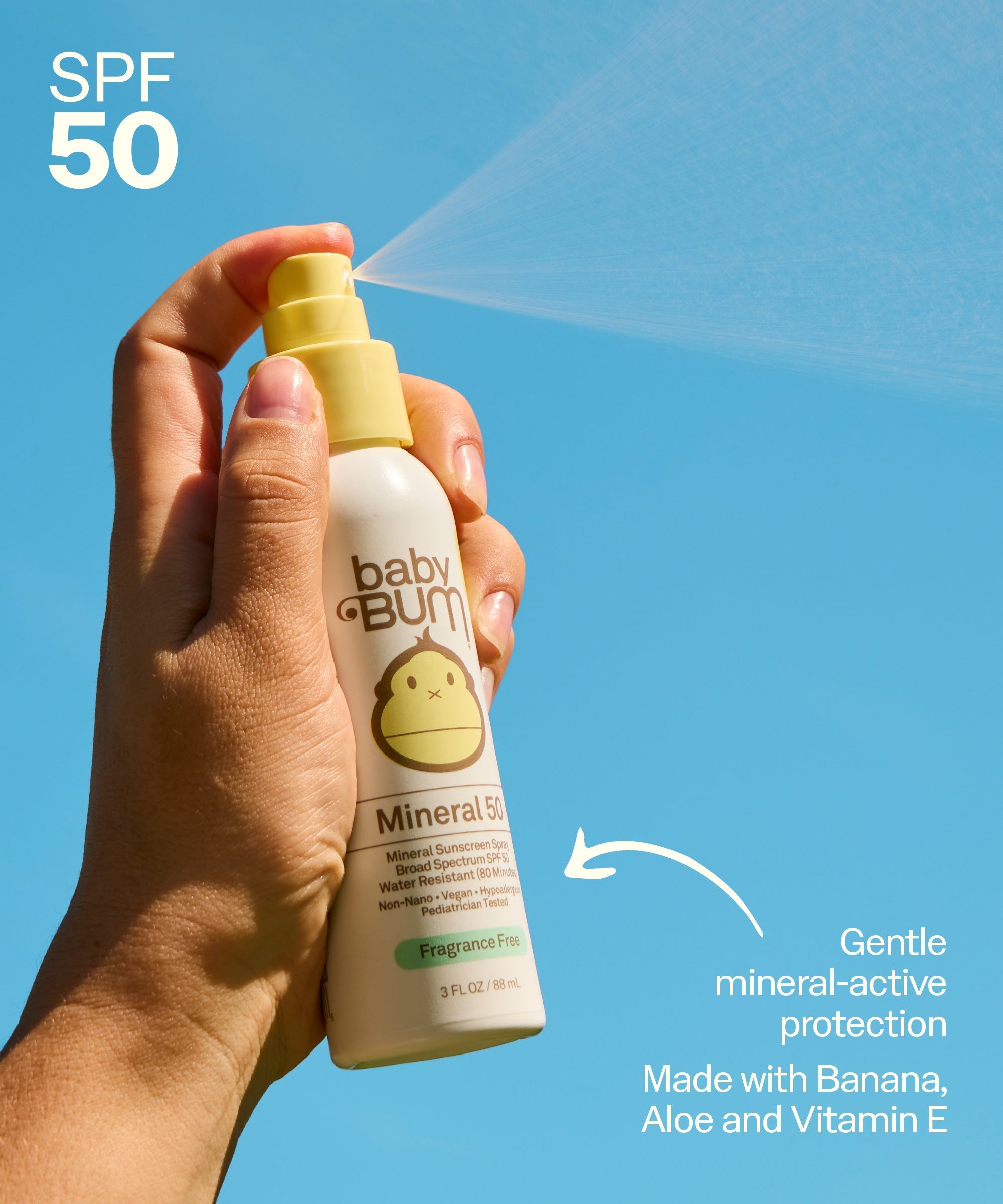 Baby Bum SPF 50 Spray + Stick Bundle