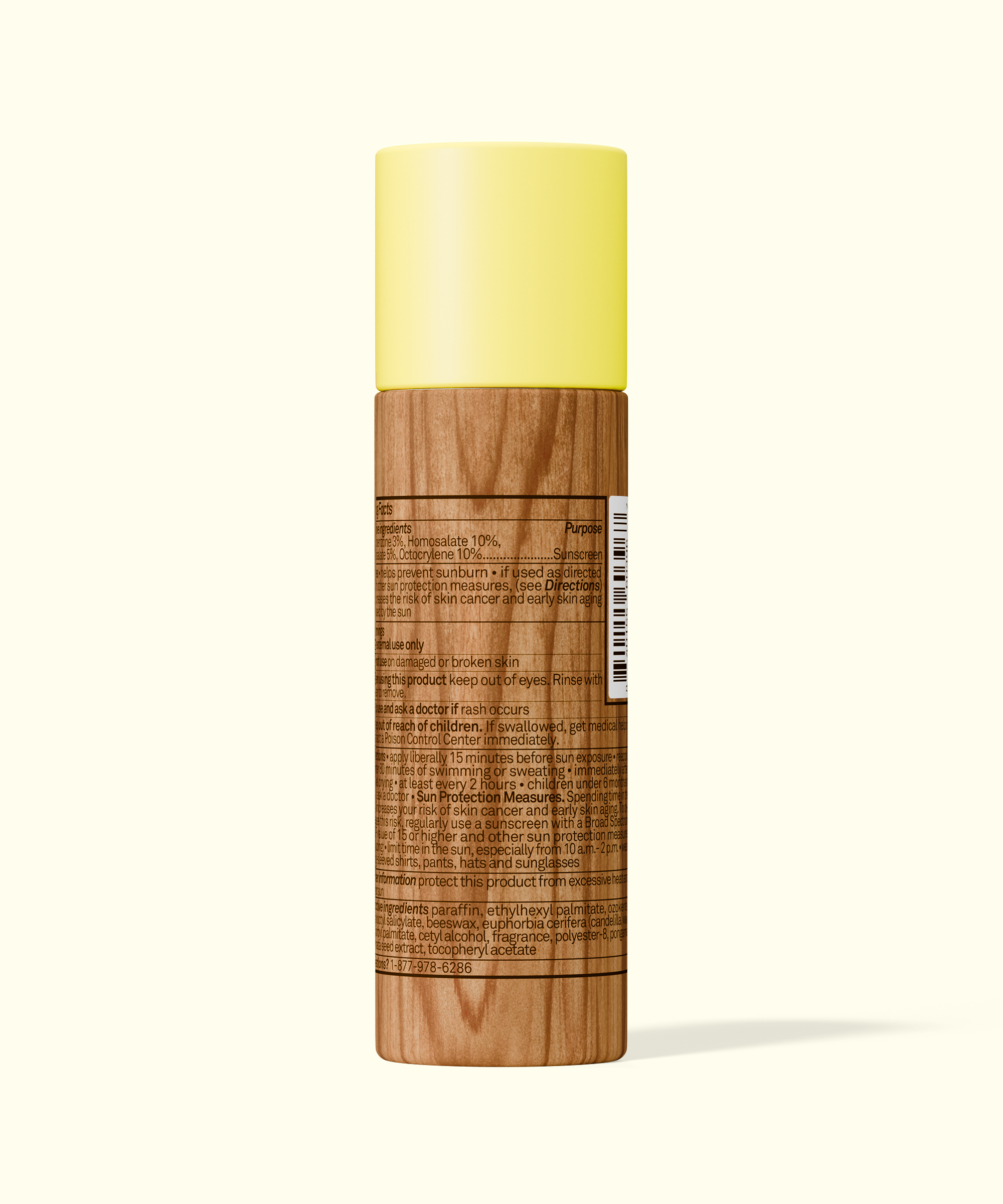 Paper Tube SPF 50 Sunscreen Face Stick